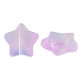 Glass bead 13mm Star - Lilac